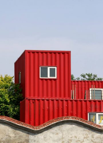 מבנים ניידים כתוצר של בניה קלה מייצגים דירה במיליוני שקלים או בית נייד מחברת CONTAIN